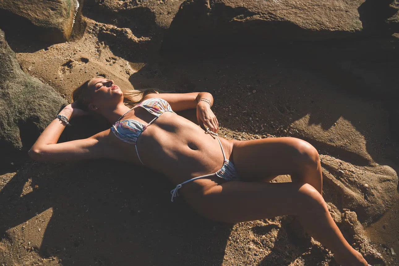 'WHITE WASH' Tan Through & Versatile Soltans of Swim