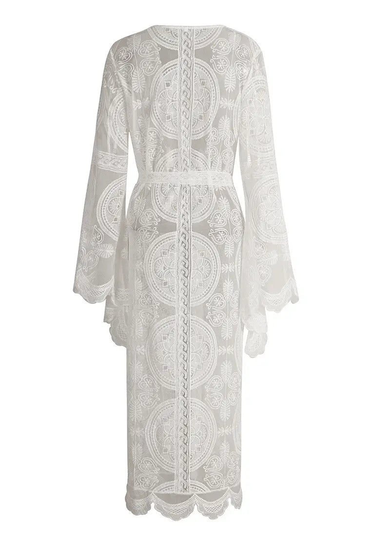 "Lacey" Beachwear Kimono Soltans of Swim