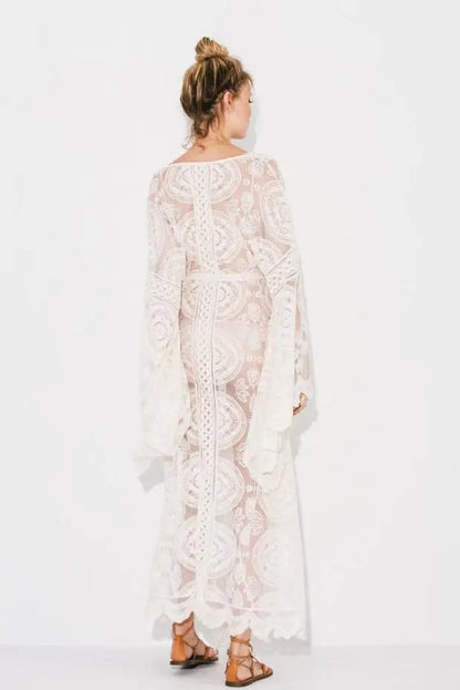"Lacey" Beachwear Kimono Soltans of Swim