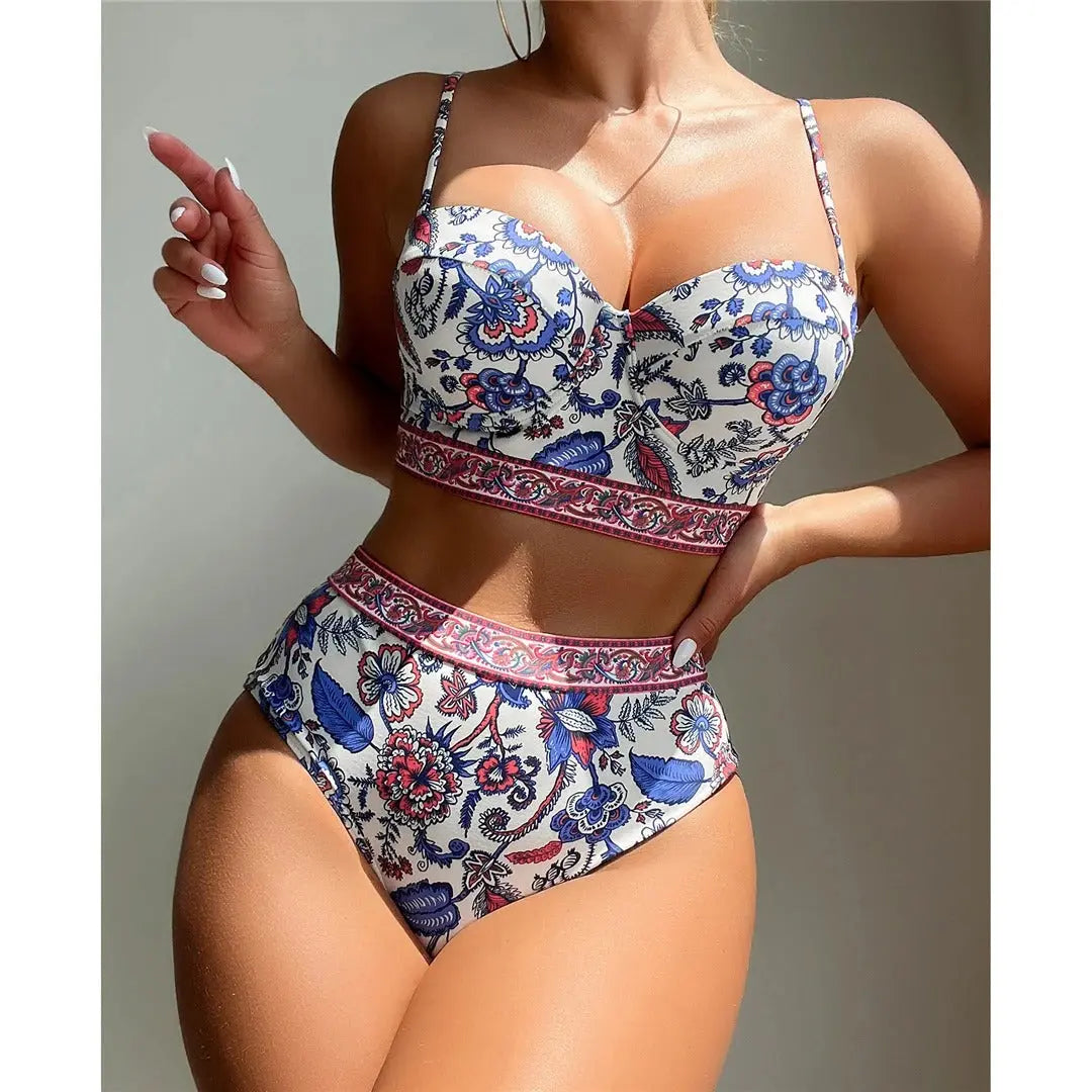 "Lulu" High Push up High Waist Bikini Soltans of Swim
