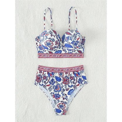 "Lulu" High Push up High Waist Bikini Soltans of Swim