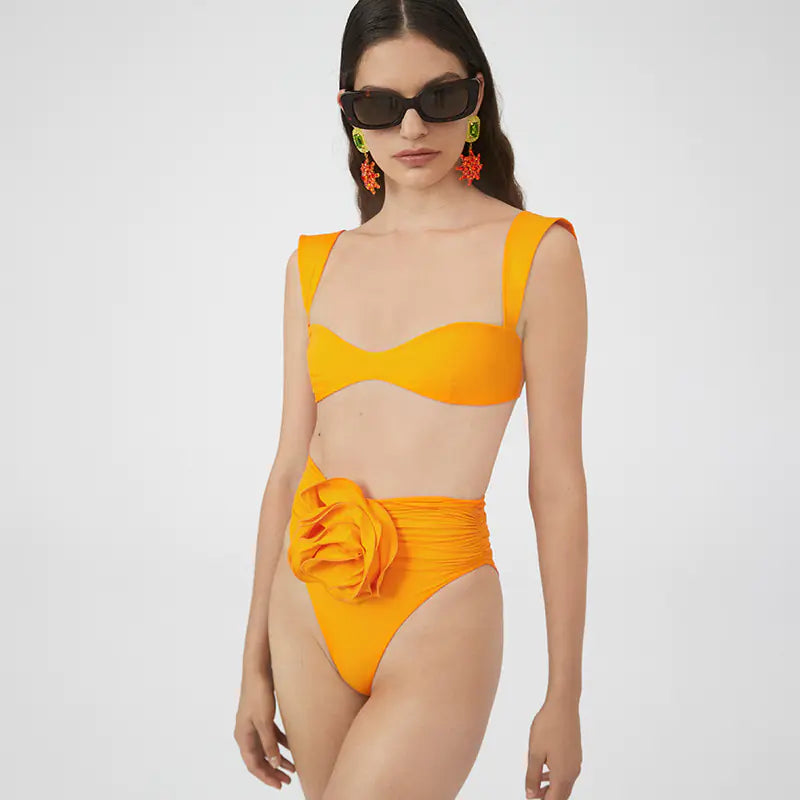 "Exes" Rose 3D Bikini