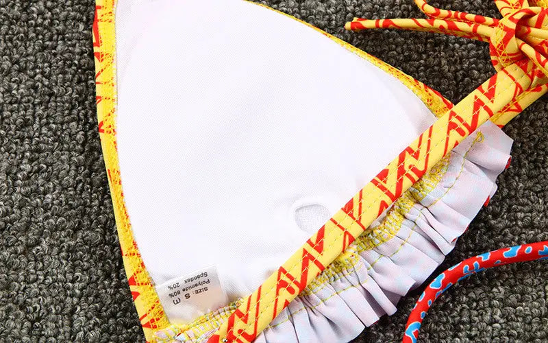 "Lily" Bandage bikini Boho Style Soltans of Swim