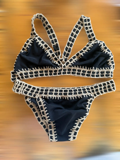 "Cali" Crotchet Bikini Lycra blended Soltans of Swim