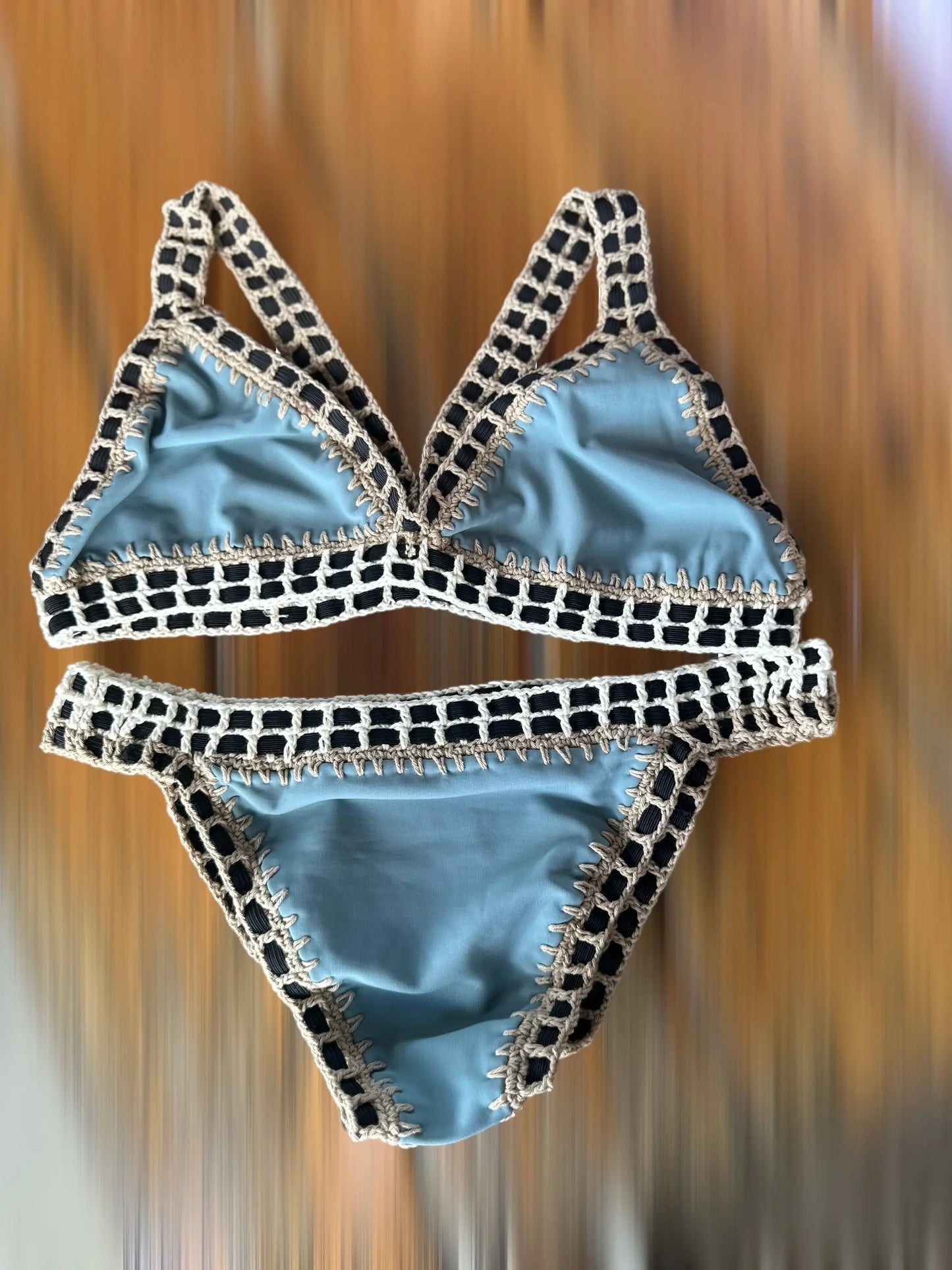 "Cali" Crotchet Bikini Lycra blended Soltans of Swim