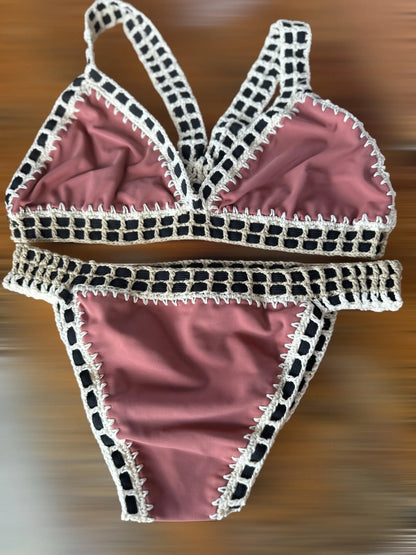 "Cali" Crotchet Bikini Lycra blended Soltans of Swim