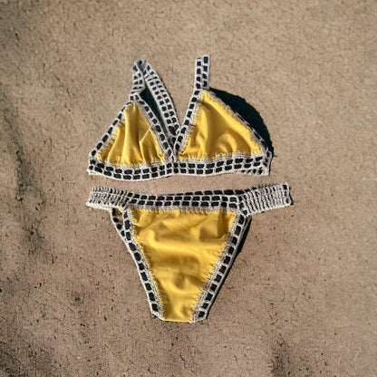 "Cali" Crotchet Bikini Lycra blended Soltans of Swim