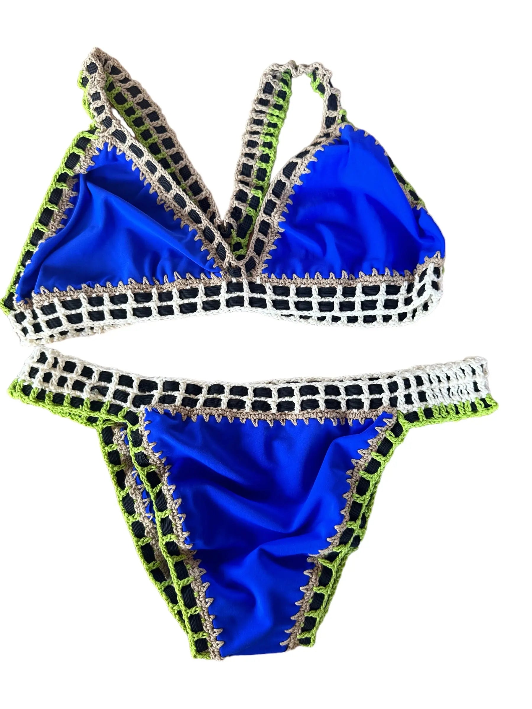 "Cali" Crotchet Bikini Lycra blended Soltans of Swim