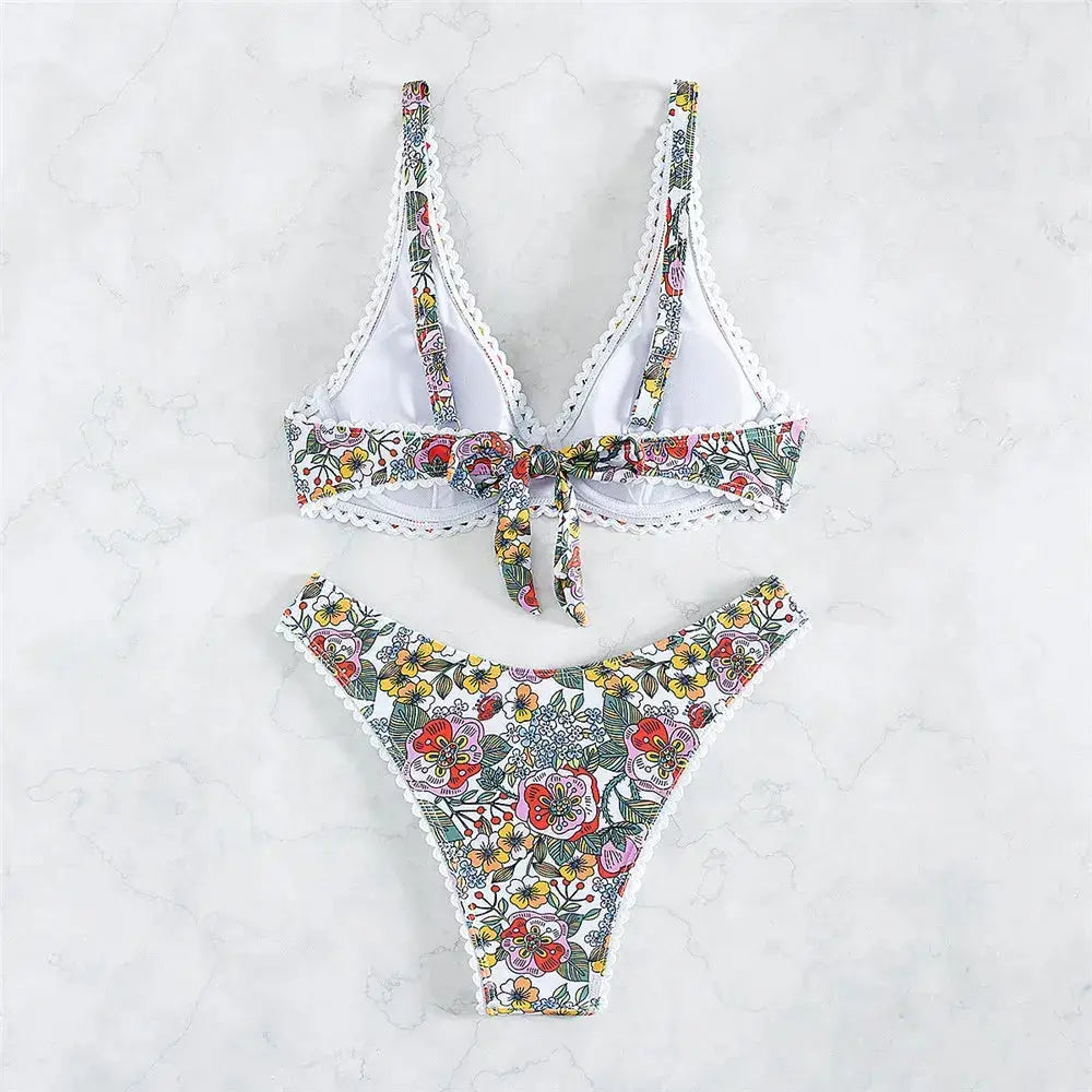 'Maggie' Back Knotted Beach Soltans of Swim