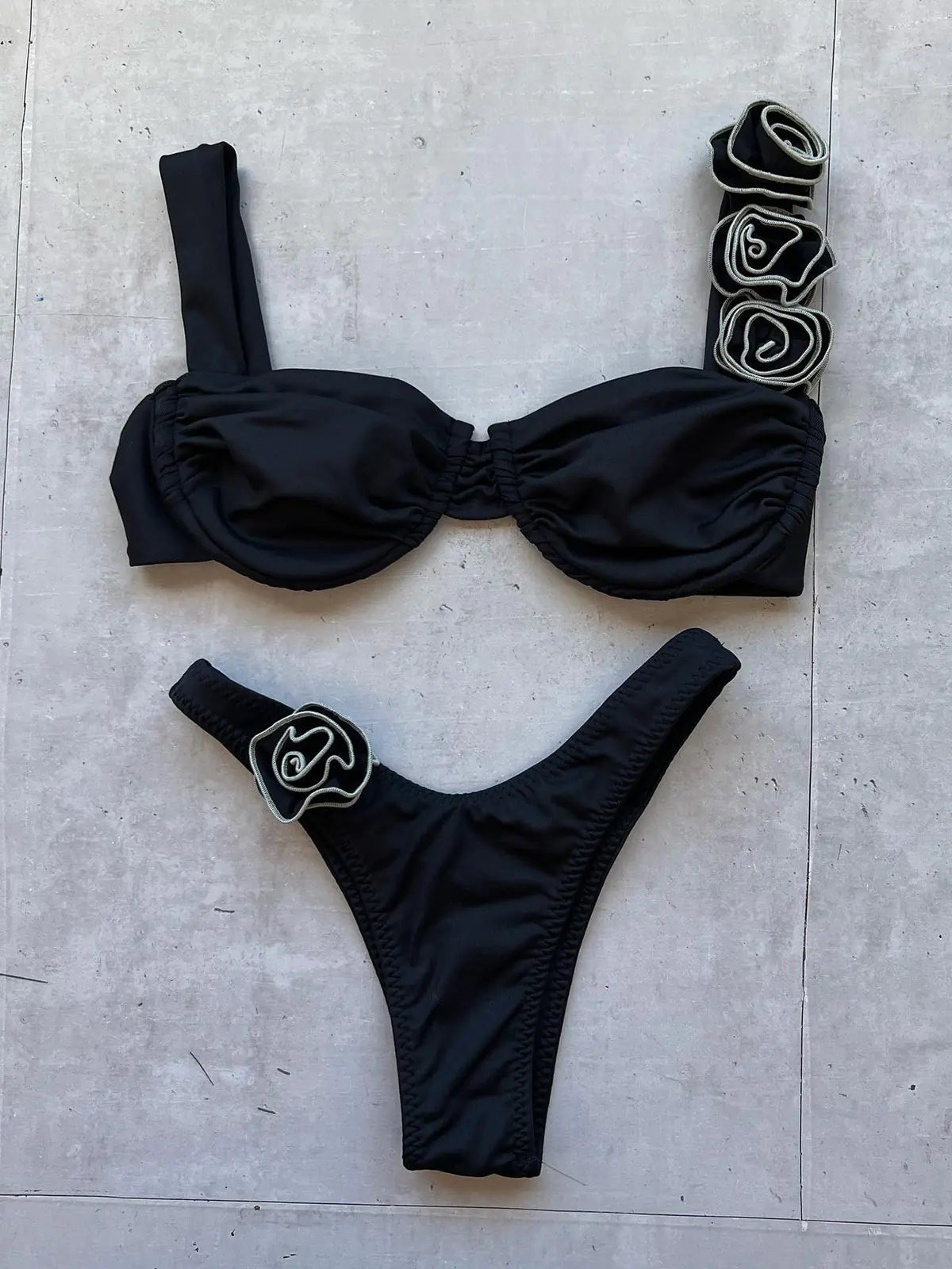 "Posie" Tiny Flower Bikini