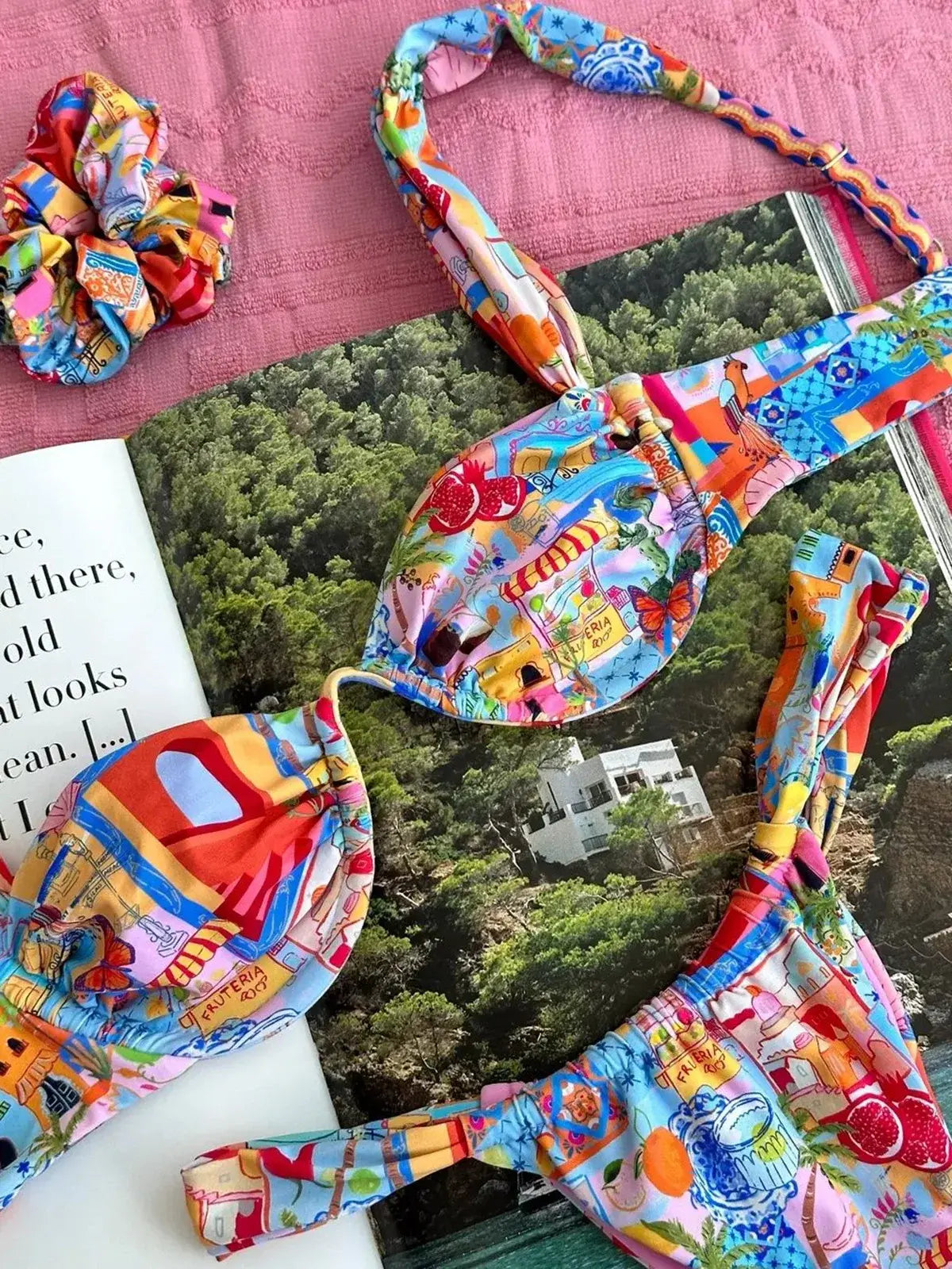 "Venice" Floral Supportive Bikini - Soltans of Swim